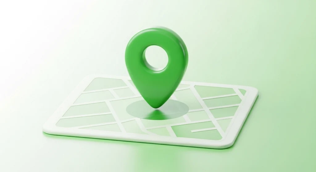 네이버 지도 활용 일러스트 이미지